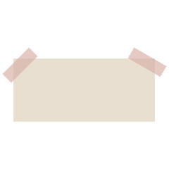 Notes with sticky tape vector