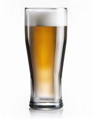 A refreshing glass of light beer, perfect for a summer's day.