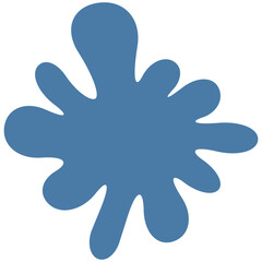 Color splatter paint vector