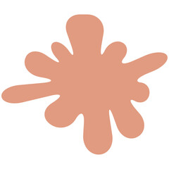 Color splatter paint vector