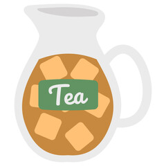 Ice tea vector