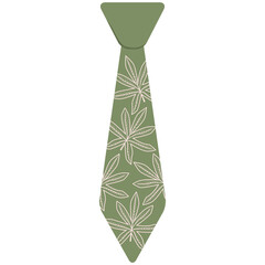 patterned tie vector