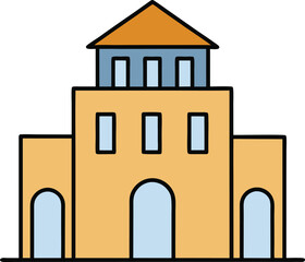 Building Icon  High Quality Vector