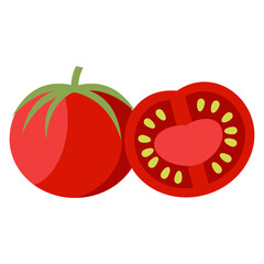 tomato vector illustration