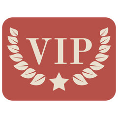 Vip logo icon vector
