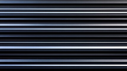 Obraz premium Horizontal Striped Black And Silver Panel Texture