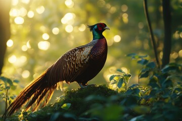 Fototapeta premium Colchicus pheasant