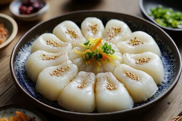 Korean rice cake dish