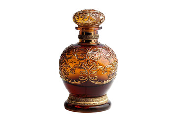 Bottle of Perfume Isolated on Transparent Background