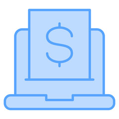 Mobile Banking  Icon Element For Design