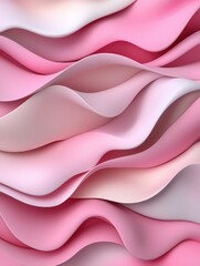 Abstract pink and white wave background texture