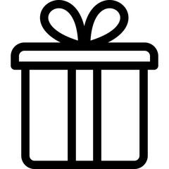 Gift line icon