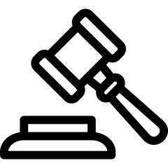 Law line icon