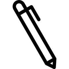 Pen line icon