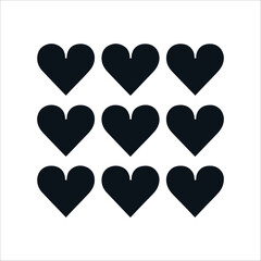 Comprehensive Heart Illustration Pack: Perfect for Valentine's Day, Weddings, and Romantic Projects