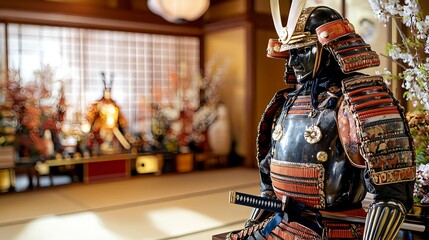 samurai armor, japanese warrior, katana - cultural heritage