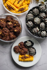 Popular cookies in Malaysia during celebration of Eid Mubarak (Hari Raya).  