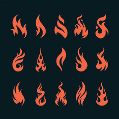 fire icon collection