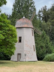 old windmill in the park