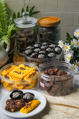 Popular cookies in Malaysia during celebration of Eid Mubarak (Hari Raya).  