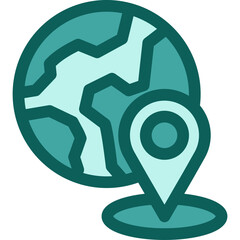 Location solid icon