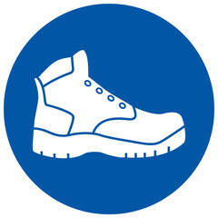 Closed toe shoes are required sign