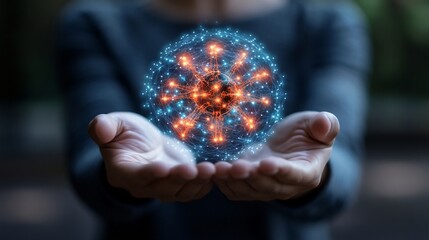 Modern Healthcare Professional Navigating Technology