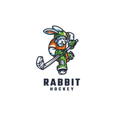 Rabbit Hockey Logo