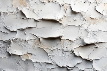 Obraz premium Close-up White Watercolor Paper Texture with Subtle Embossed Pattern for Background and Overlay in Minimalist Design