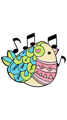 Melody the Melodious Bird Logo