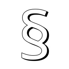 Naklejka premium Section sign 