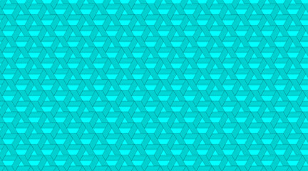 Pattern background with geometric vector shape | Triangle shape line seamless pattern background for texture, web, banner, poster, power point,flyer,futuristic with black and cyan color