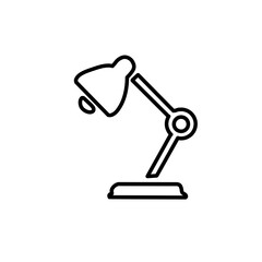 Study lamp icon