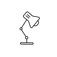 Study lamp icon