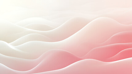 Obraz premium A pink and white wave with a white background