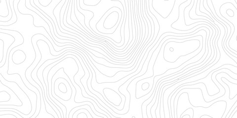 Abstract Topographic Pattern Banner Background, geographic line map with elevation assignments. Modern design background with wavy pattern. Paper texture Imitation of a geographical map shades.