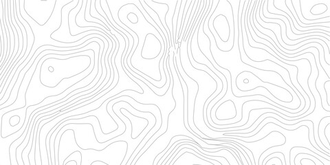 Fototapeta premium Topographic map background. geographic line map with elevation assignments. Paper texture Imitation of a geographical map shades. Modern design background with wavy pattern. 