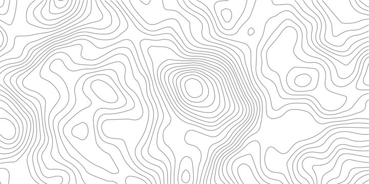 Abstract Topographic Pattern Banner Background, geographic line map with elevation assignments. Modern design background with wavy pattern. Paper texture Imitation of a geographical map shades.