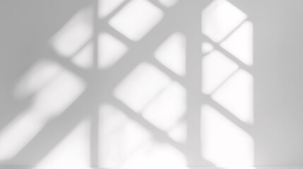 Light and Shadow Play on a Wall