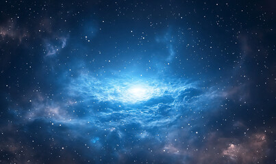 starry night sky background-generative ai