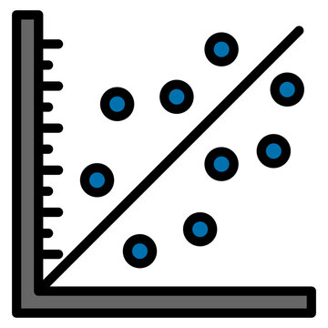 Scatter Plot Icon