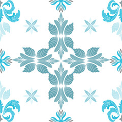 Obraz premium Geometric Ethnic traditional seamless , Aztec, Tribal, Hmong, Native American Indian, Pattern design for wrap, carpet, decorative illustraion 
