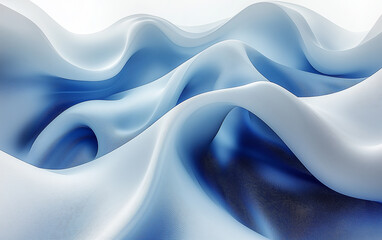 Obraz premium Wallpaper, backgrounds, texture, wave, silk, pattern, water, design, blue, satin, fabric