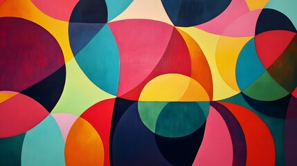 Vibrant abstract art composition modern gallery image colorful environment artistic perspective creative expression