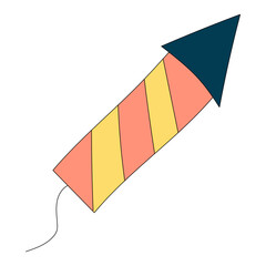 Colorful Birthday Decoration Clipart: Party Celebration Graphics