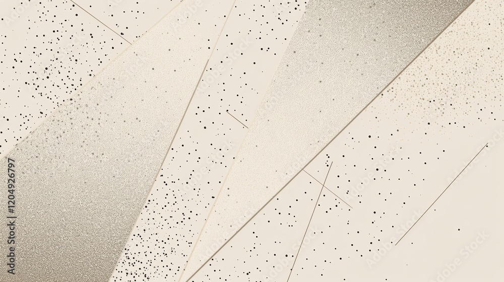 Fototapete abstract surface with geometric shapes and textures in muted tones creating a modern artistic look. 
