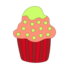 Doodle Birthday Clipart: Simple Cartoon Birthday Party Decoration