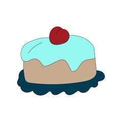 Colorful Birthday Decoration: Doodle Birthday Clipart