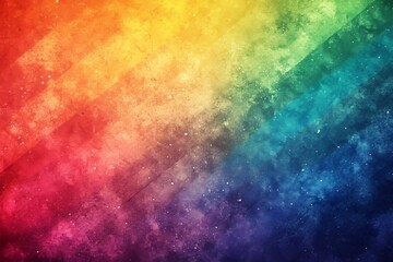Pastel rainbow tones gradient background, dim contrasts texture, album art, copy space included, Generative AI