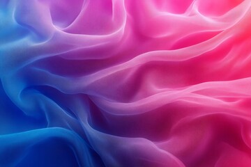 Obraz premium Dynamic blue magenta gradient background, dim contrasts texture, event cover, minimalist style, Generative AI
